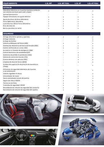 Catálogo MG Motors | FICHA MG ZX | 9/6/2023 - 31/12/2023