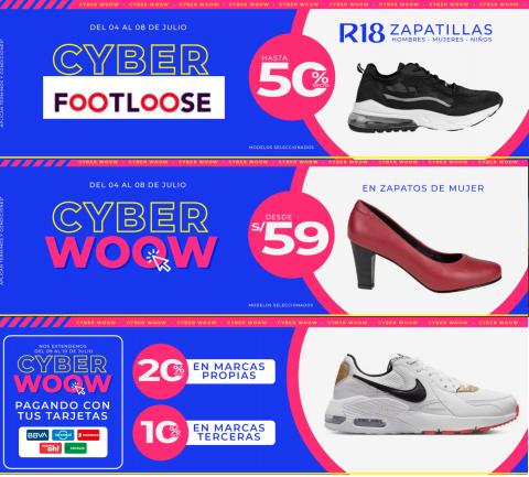 Ofertas de Ropa, zapatos y complementos en Huaral | Cyber Wow Footlose de Footloose | 5/7/2022 - 8/7/2022