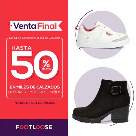 Ofertas de Ropa, zapatos y complementos en Cusco | Venta Final de Footloose | 21/9/2022 - 3/10/2022