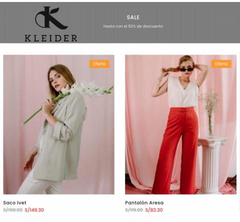 Catálogo Kleider | Kleider Ofertas | 27/6/2022 - 12/7/2022