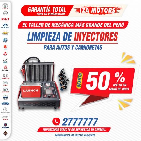Ofertas de Carros, Motos y Repuestos en Trujillo | Ofertas actuales de Iza Motors | 8/8/2022 - 13/8/2022