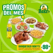 Ofertas de Restaurantes en Huacho | Promos del Mes Rocky's de Rokys | 5/9/2023 - 30/9/2023