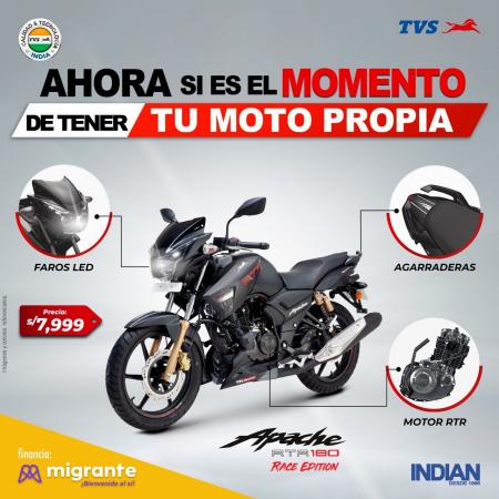 Ofertas de Carros, Motos y Repuestos en Lima | Los mejores precios en motos deportivas de Apache | 1/7/2022 - 10/7/2022