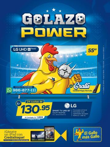 Catálogo El Gallo Más Gallo | Golazo Power | 17/11/2022 - 30/11/2022