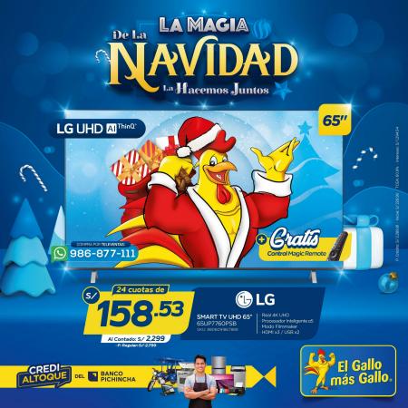 Catálogo El Gallo Más Gallo en Lurín | La magia de la Navidad | 1/12/2022 - 24/12/2022