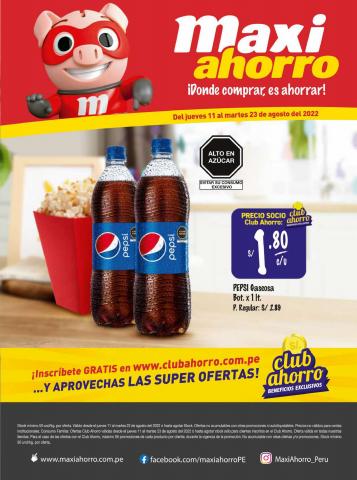 Ofertas de Supermercados en Lima | MaxiAhorro Ofertas de MaxiAhorro | 11/8/2022 - 23/8/2022