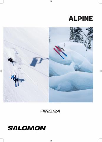 Catálogo Salomon | Salomon Alpine Catalogue FW23-24 | 14/9/2023 - 31/1/2024