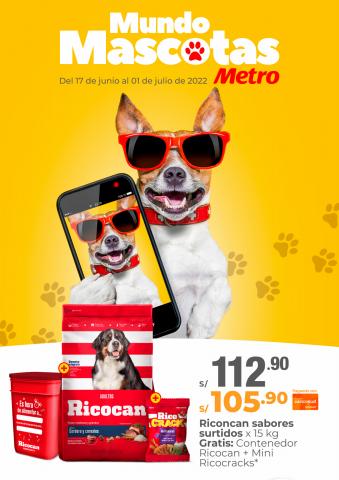 Ofertas de Supermercados en Ica | Descuentos para Mascotas de Metro | 17/6/2022 - 1/7/2022