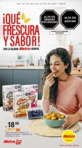 Ofertas de Supermercados en Trujillo | ¡Qué Frescura y Sabor! de Metro | 22/3/2023 - 5/4/2023