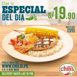 Ofertas de Restaurantes en el catálogo de Chilis ( 3 días más)