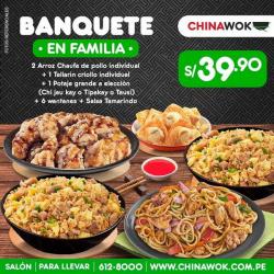 Ofertas de Restaurantes en el catálogo de China Wok ( Vence hoy)