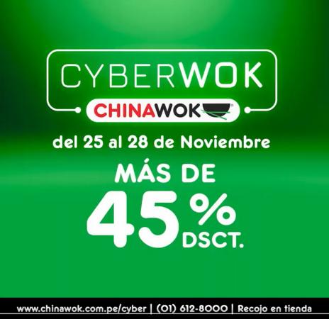 Ofertas de Restaurantes en Cusco | Ofertas Chinawok Black Friday de China Wok | 25/11/2022 - 28/11/2022