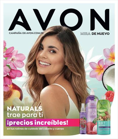 Catálogo Avon | Campaña 8 - Naturals lo trae para ti | 22/5/2022 - 15/6/2022