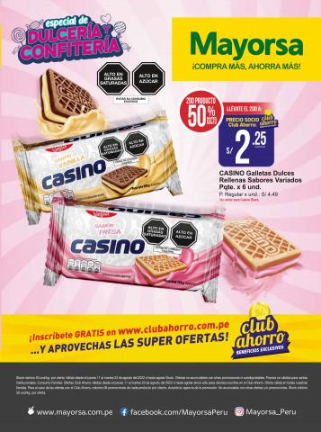 Ofertas de Supermercados en Callao | Mayorsa Ofertas de Mayorsa | 11/8/2022 - 23/8/2022
