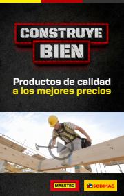 Ofertas de Ferretería y Construcción en Chimbote | Construye Bien de Sodimac Constructor | 31/8/2023 - 29/10/2023