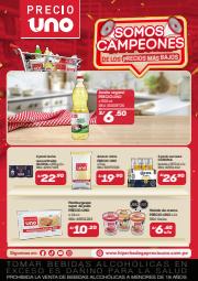 Ofertas de Supermercados en Huacho | Somos Campeones de Hiperbodega Precio Uno | 3/10/2023 - 17/10/2023