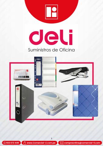 Catálogo Comercial Li | Catálogo Deli - Suministros de oficina | 3/8/2022 - 4/9/2022
