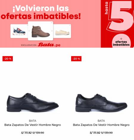 Ofertas de Ropa, zapatos y complementos en Huaral | Descuentos actuales en Bata de Bata | 22/6/2022 - 6/7/2022