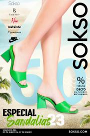 Ofertas de Ropa, zapatos y complementos en Cusco | ESPECIAL SANDALIAS 1 2023 de Sokso | 9/1/2023 - 29/1/2023
