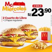 Ofertas de Restaurantes en Lima | Ofertas especiales de McDonald's | 23/1/2023 - 29/1/2023