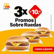 Ofertas de Restaurantes en Cusco | Promos Sobre Ruedas de McDonald's | 8/9/2023 - 24/9/2023