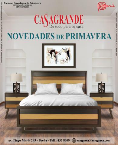 Catálogo Casa Grande | Novedades de primavera | 1/10/2022 - 31/10/2022