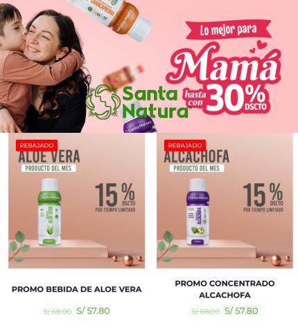 Ofertas de Salud y Farmacias en Lima | Ofertas actuales de Santa Natura | 2/5/2022 - 18/5/2022