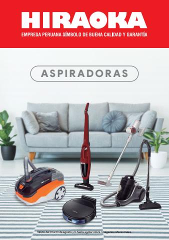 Catálogo Hiraoka en Lima | Ofertas aspiradoras | 4/8/2022 - 31/8/2022