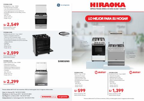 Catálogo Hiraoka | Hiraoka Cocinas | 1/11/2022 - 30/11/2022