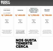 Ofertas de Deporte en Piura | Planes de Bodytech | 12/1/2023 - 31/1/2023