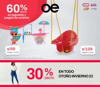 Ofertas de Tiendas por departamento en Barranca | Ofertas especiales! de Oechsle | 1/3/2023 - 31/3/2023