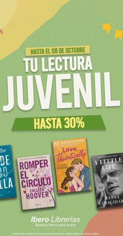 Catálogo Ibero Librerías | ¡Libros juveniles hasta con 30% de dscto. | 4/10/2023 - 8/10/2023