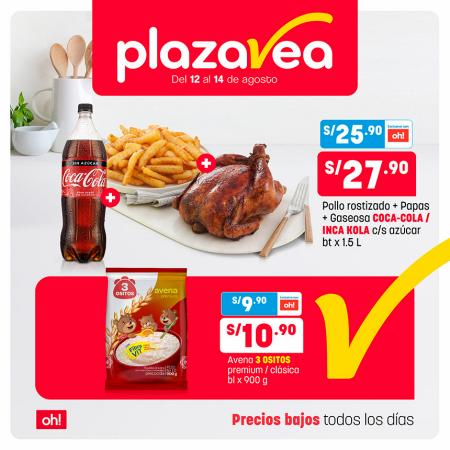 Ofertas de Supermercados en Trujillo | Plaza Vea Abarrotes Frescos N2 de Plaza Vea | 12/8/2022 - 14/8/2022