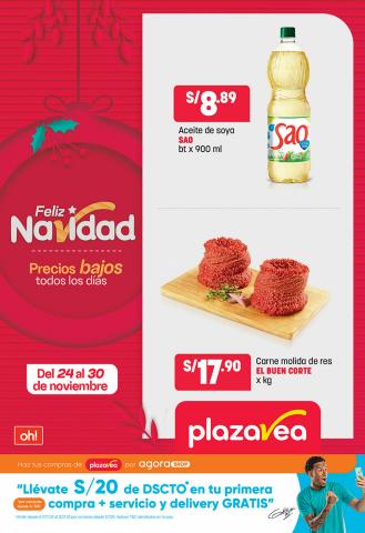 Ofertas de Supermercados | Plaza Vea Adic 7 Prov C de Plaza Vea | 24/11/2022 - 30/11/2022