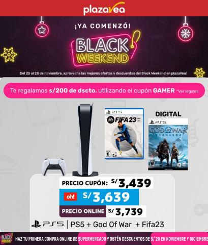 Catálogo Plaza Vea en Cusco | Ofertas Plaza Vea Black Friday | 25/11/2022 - 28/11/2022