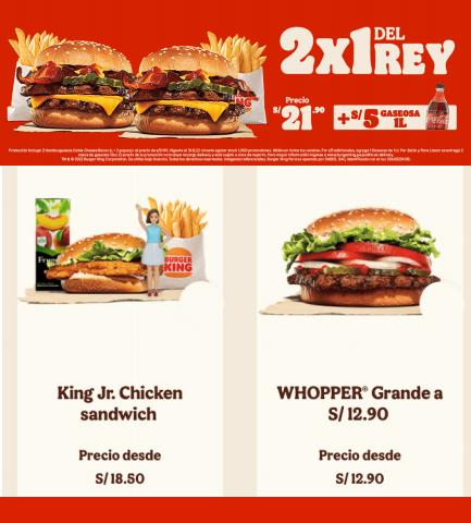 Catálogo Burger King | Ofertas King | 2/8/2022 - 31/8/2022