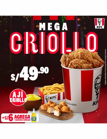 Catálogo KFC | Promo Criollas | 11/8/2022 - 5/9/2022