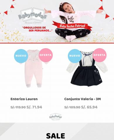 Ofertas de Juguetes, Niños y Bebés en Trujillo | Sales Actuales de Baby Modas | 29/7/2022 - 14/8/2022