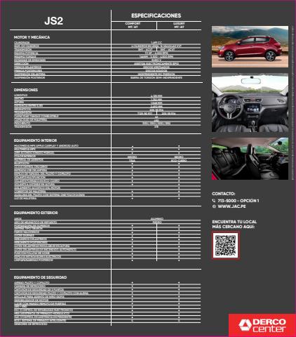 Catálogo Jac Motors | JS2 | 4/2/2023 - 4/2/2024