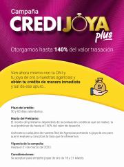 Ofertas de Bancos y seguros en Lima | Credijoya de Caja Trujillo | 31/1/2023 - 31/3/2023