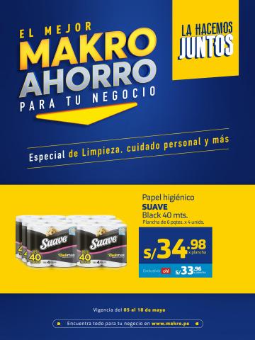 Catálogo Makro en Chiclayo | EL MEJOR MAKRO AHORRO – Non Food | 5/5/2022 - 18/5/2022