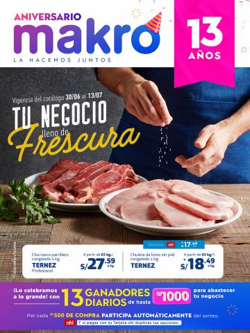 Catálogo Makro en Chiclayo | TU NEGOCIO LLENO DE FRESCURA  | 30/6/2022 - 13/7/2022