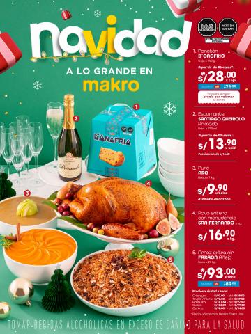 Catálogo Makro | navidad FOOD MAKROAHORROS | 1/12/2022 - 14/12/2022