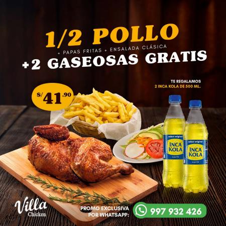 Catálogo Villa Chicken & Grill | Promos especiales | 6/3/2023 - 31/3/2023