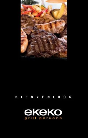 Catálogo Ekeko | Carta Ekeko | 3/11/2022 - 31/3/2023