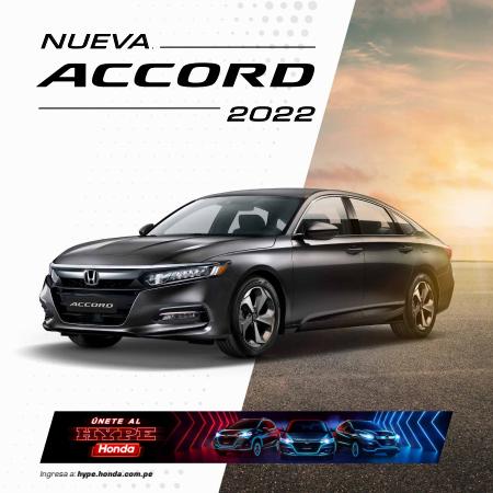 Ofertas de Carros, Motos y Repuestos en Cusco | Nueva Accord de Honda | 4/4/2022 - 30/9/2022