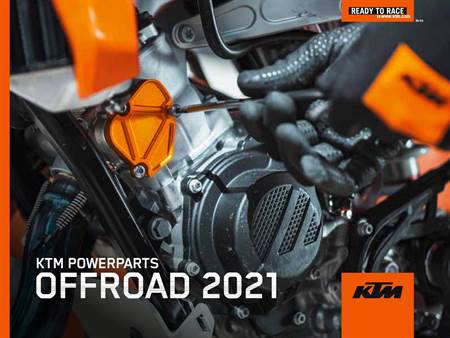 Oferta en la página 100 del catálogo KTM PowerParts Offroad 2021 de KTM