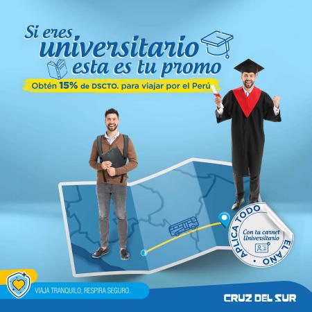 Ofertas de Viajes y ocio en Chiclayo | Promo Servicios de Cruz Del Sur | 20/6/2022 - 3/7/2022