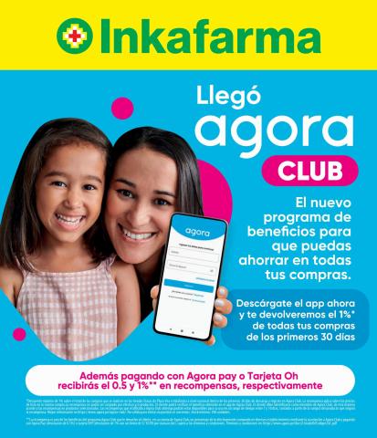 Ofertas de Salud y Farmacias | Agora Club Julio de InkaFarma | 3/7/2022 - 31/7/2022