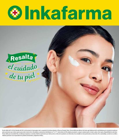 Ofertas de Salud y Farmacias en Cusco | Dermocosmética Septiembre de InkaFarma | 1/9/2022 - 30/9/2022